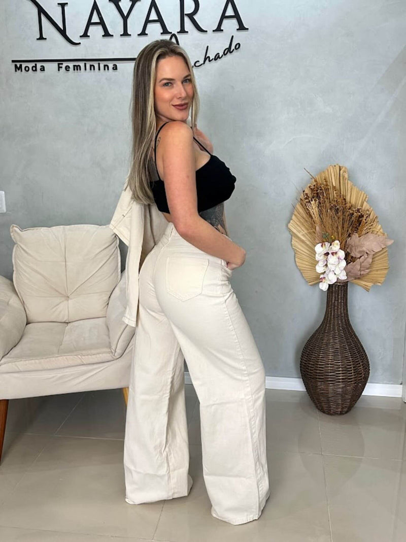 Calça Wide Leg ECO Namie