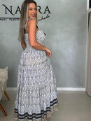 Vestido Indiano Lastex