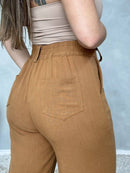 Calça Pantalona Linho