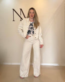 Calça Jeans Wide Leg Off-White