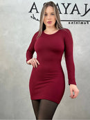 Vestido Térmico Canelado - Loja Nayara Machado