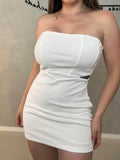 Vestido Curto Sem Alça - Loja Nayara Machado