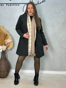 Sobretudo Lã Batida Giada Pellini Safira